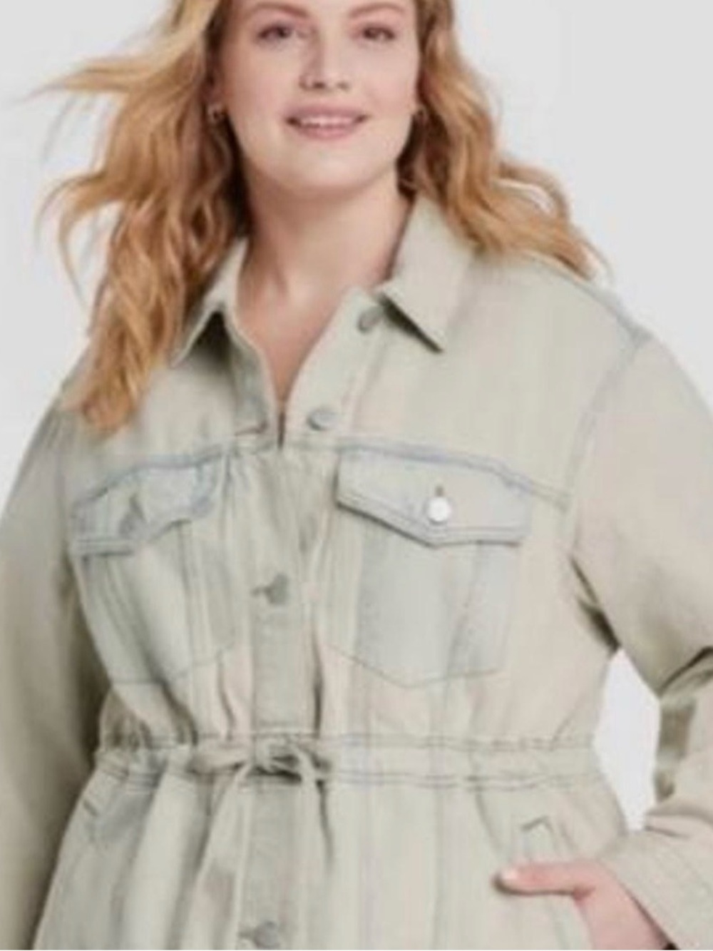 NWT: Universal Thread Light Wash Denim Jacket